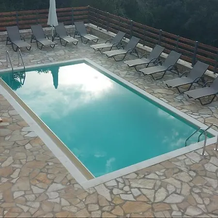ヴィラ Kostas-ne Corfu With Heated Salt Swimming Pool *