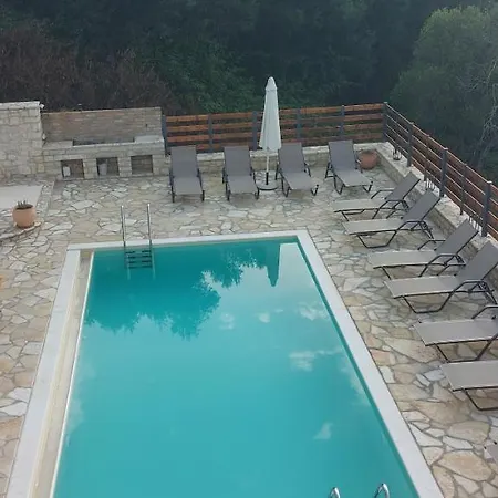 Kostas-ne Corfu With Heated Salt Swimming Pool