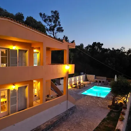 Villa Kostas-ne Corfu With Heated Salt Swimming Pool