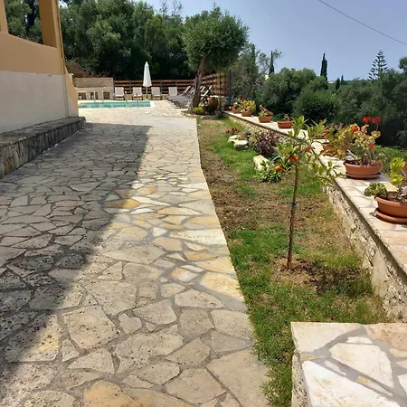 Villa Kostas-ne Corfu With Heated Salt Swimming Pool *